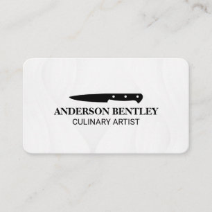 Culinary Arts   Knife Business Card