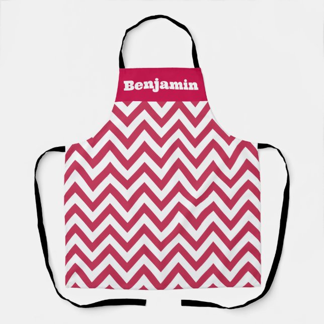 Culinary Canvas Personal Chef's Apron (Front)