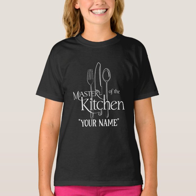 Culinary Champion customizable cooking lover T-Shirt (Front)