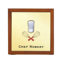 Culinary Chef Desk Organizer
