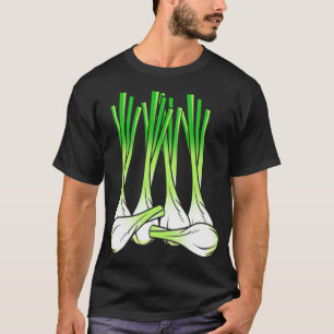 Culinary Chef Spring Onion Vegetable Onion pirate T-Shirt