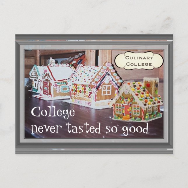 Culinary classes postcard (Front)