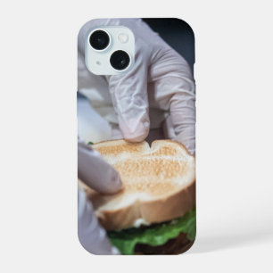 Culinary Craft: The Art of Sandwich Making iPhone 15 Case