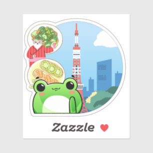 Culinary Escape in Tokyo with Cat and Frog