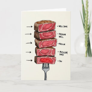 Culinary Fathers Day Humour Card