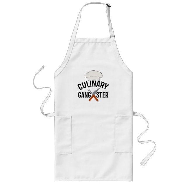 Culinary Gangster Long Apron (Front)