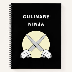 Culinary Ninja Favourite Baking Cooking Recipe Notebook