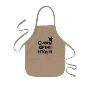 Culinary Royalty: Kitchen Queen Kids Apron
