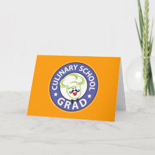 Culinary School Graduation Card