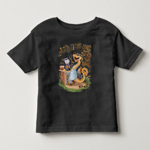 Culinary Serpent: A Snake in an Apron Toddler T-shirt