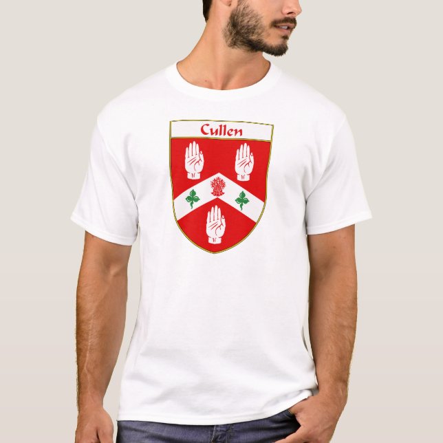 Cullen Coat of Arms/Family Crest T-Shirt (Front)