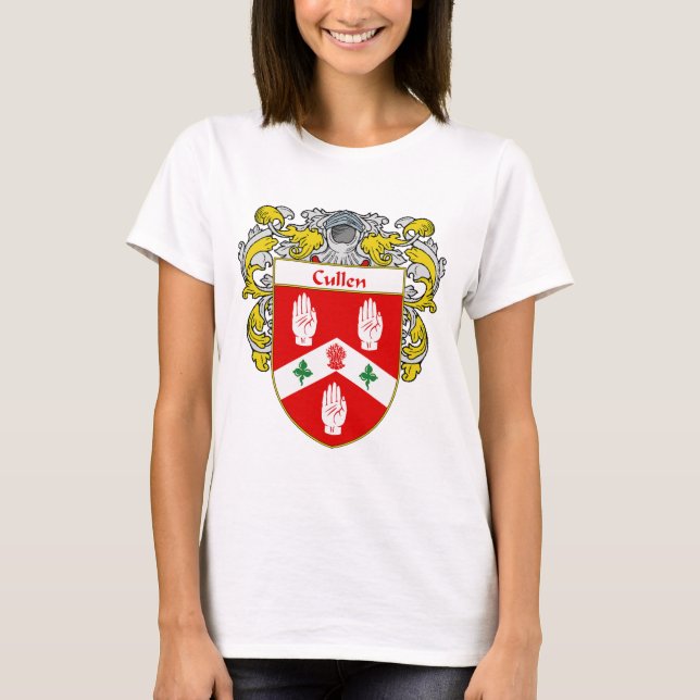 Cullen Coat of Arms (Mantled) T-Shirt (Front)