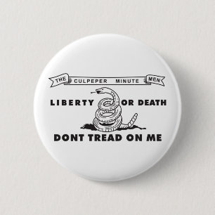 Culpeper Minute Men flag 2 Inch Round Button