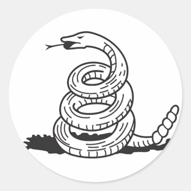 Culpeper Snake Sticker (Front)