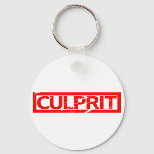 Culprit Stamp Keychain