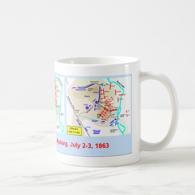 Culp's Hill map cup (Right)