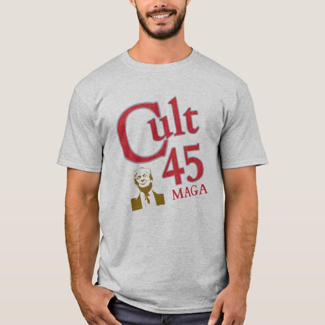 Cult 45 Trump MAGA #cult45 t-shirt (Devant)