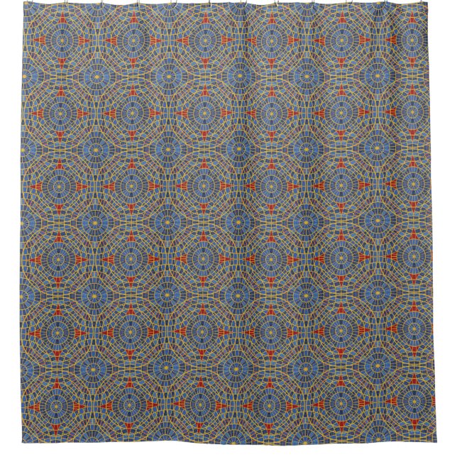 "Cult of Marriott Carpeting" Shower Curtain (Front)