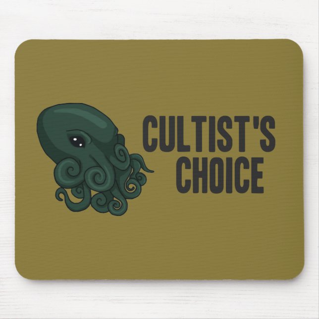 Cultist's Choice Mouse Pad (Front)