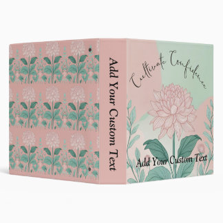 Cultivate Confidence Themed Binder