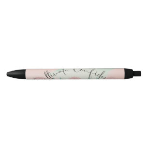 Cultivate Confidence Themed  Black Ink Pen