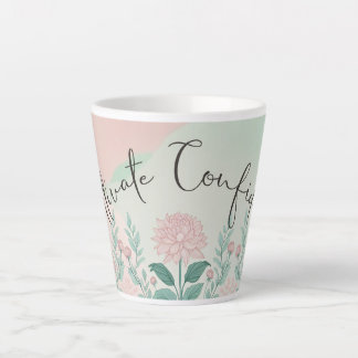 Cultivate Confidence Themed Latte Mug