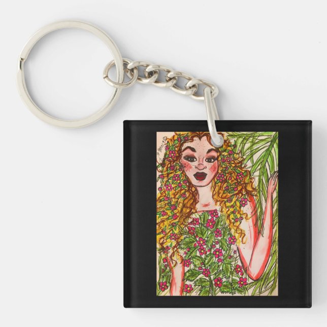 Cultivate Love #2  Keychain (Front)