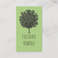 Cultivate Yourself Blooming Fruit Tree Green