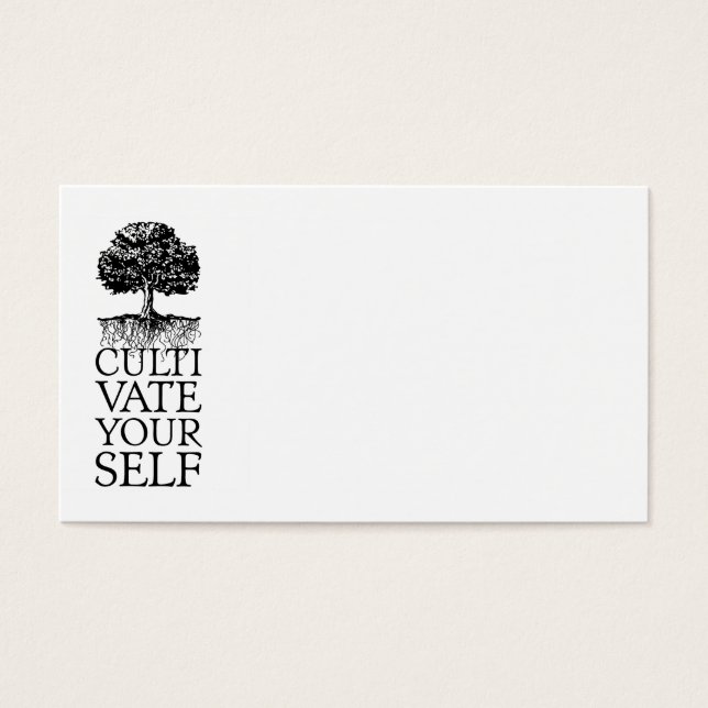 Cultivate Yourself Tree (Front)
