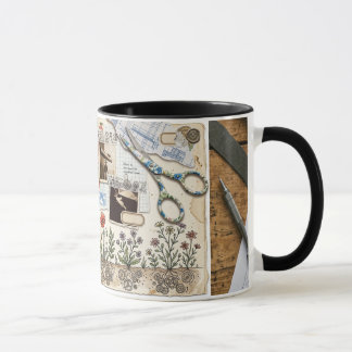 Cultivated Innovation Vintage Scrapbook Collage Mu Mug