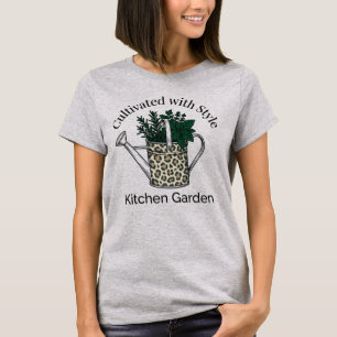 Cultivated with Style Kitchen Garden Leopard Print T-Shirt
