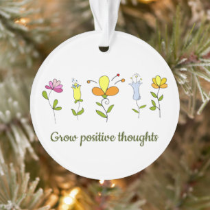 Cultiver des pensées positives fleurs