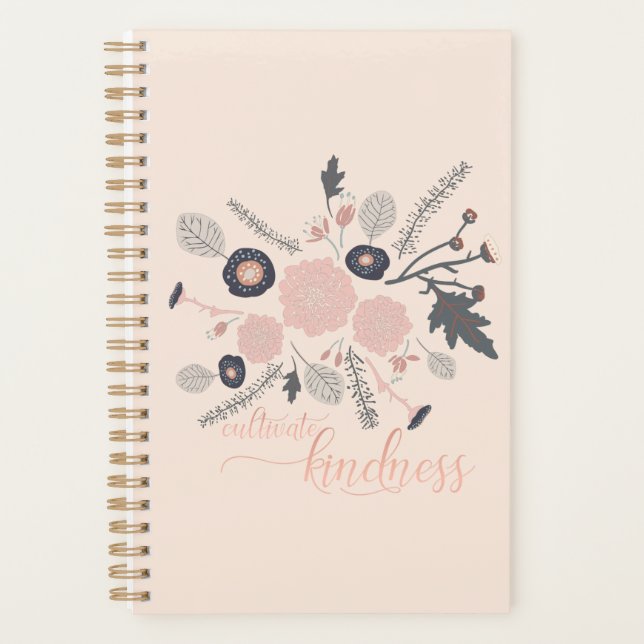 Cultiver la gentillesse Fleurs botaniques rose (Devant)