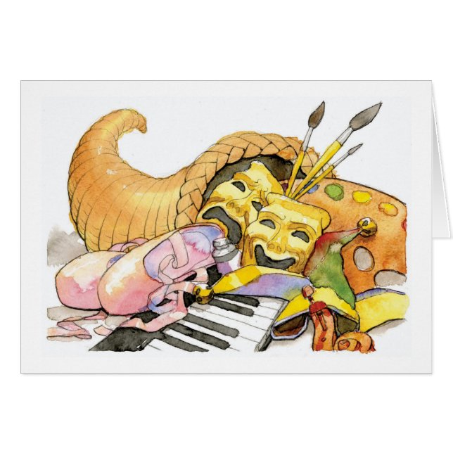 Cultural Arts II card (Front Horizontal)