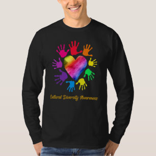 Cultural Diversity Awareness Hands Cultural Divers T-Shirt