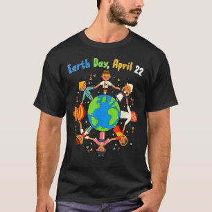 Cultural Diversity Children Around The World Earth T-Shirt