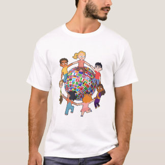 Cultural Diversity World Flags Different Nationali T-Shirt