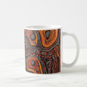 Cultural Essence: Aboriginal-Inspired Artistic Mug