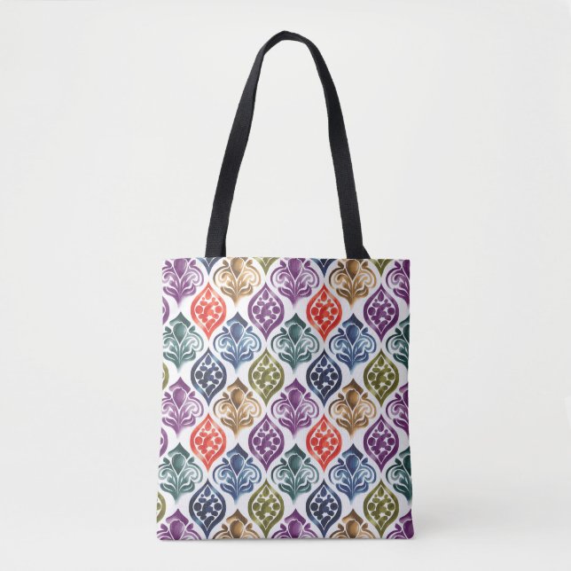 Cultural Harmony Tote Bag (Front)