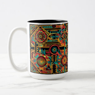 Cultural Sapphire "Aztec Dream" 444ml Ceramic Mug
