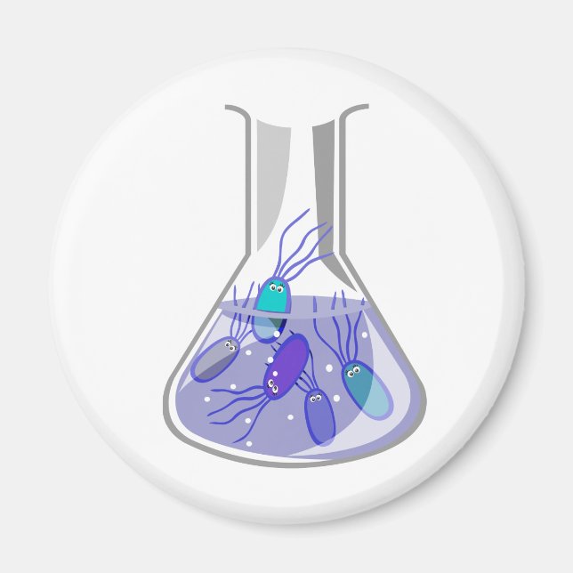 Culture Flask Magnet (Front)