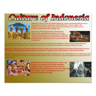 Culture of Indonesia Photo Print