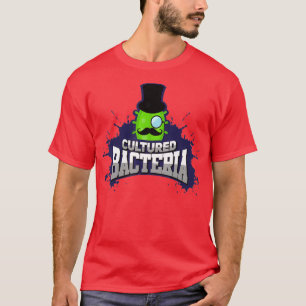 Cultured Bacteria Funny Biology Biologist Microbio T-Shirt