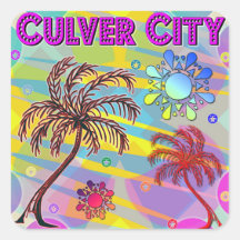 Culver City Happy and Hope Sticker
