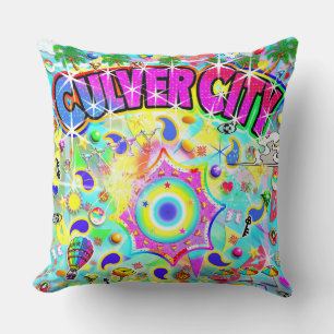 Culver City Mystic Dance Throw Pillow