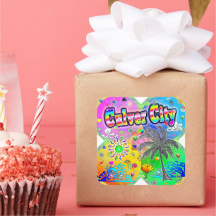 Culver City Quadro Seasons Sticker