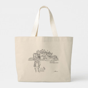 Culzean Castle Highlander and Scottie Dog Tote Bag