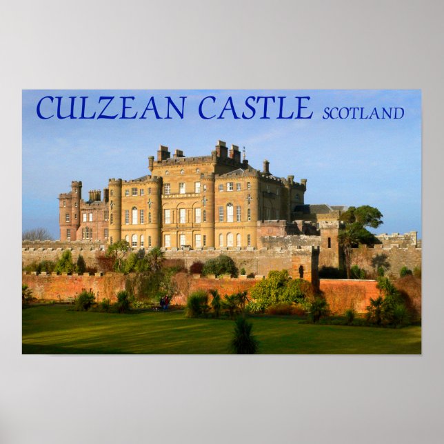 culzean castle scotland poster (Front)