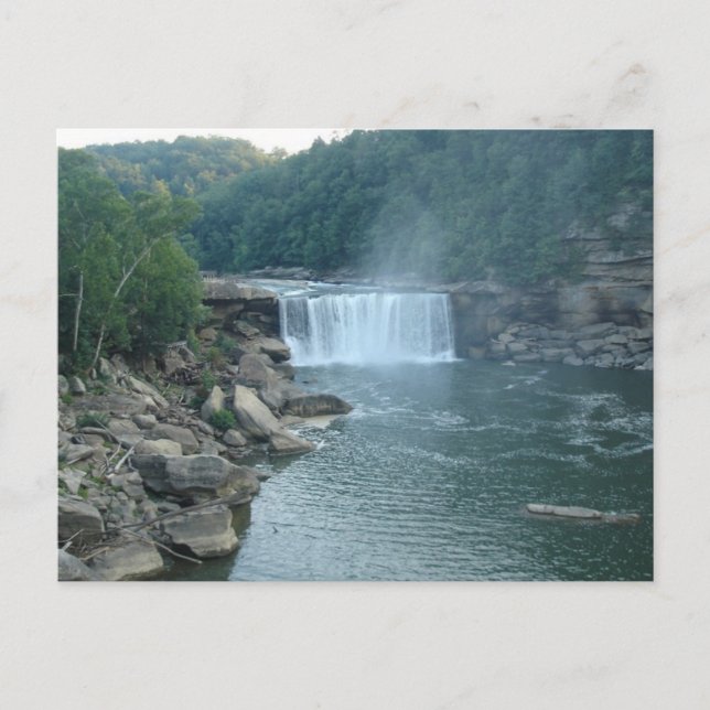 cumberland falls postcard (Front)