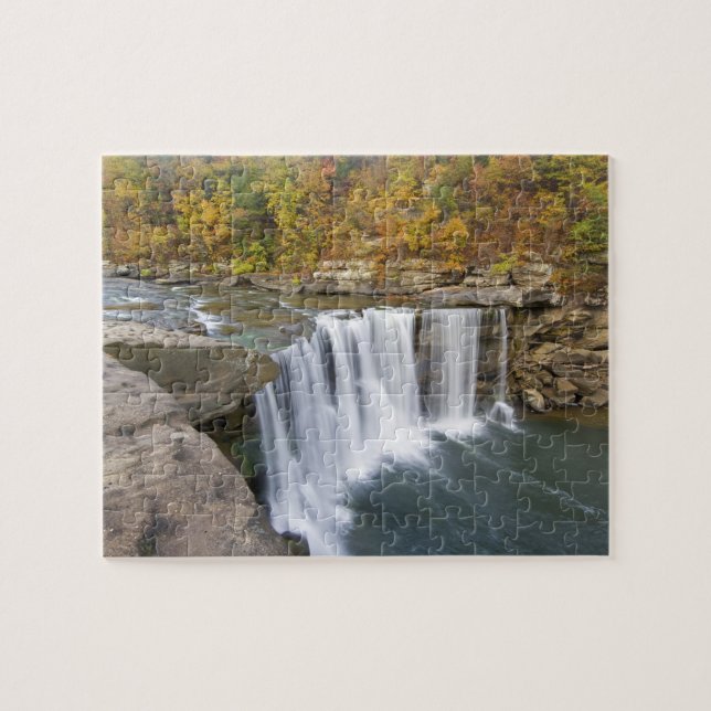 Cumberland Falls State Park near Corbin Kentucky Jigsaw Puzzle (Horizontal)